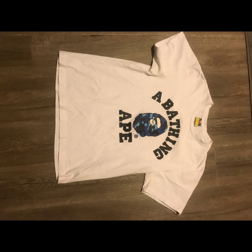 Bape ABC College Tee Size L
